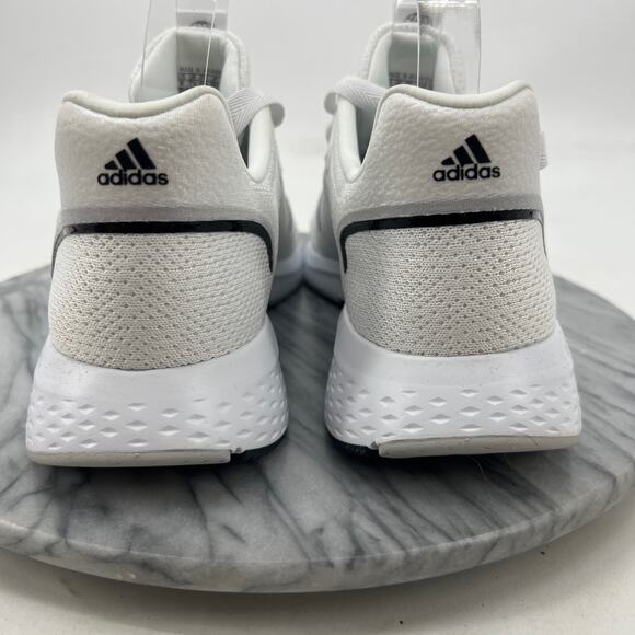 Adidas Womens 9 Running Shoes White Edge Lux Athletic Exercise Workout Trainer - Picture 5 of 12